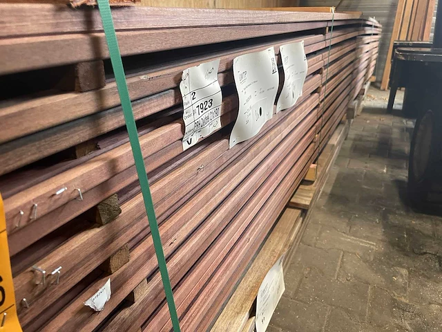 Purple heart vlonderplanken 4300x190x21mm (50x) - afbeelding 2 van  3