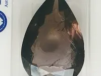 Purple tourmaline 15.70ct algt certified - afbeelding 2 van  8