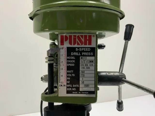 Push kolomboormachine - afbeelding 6 van  6