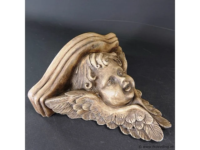 Putto als wandconsole - afbeelding 2 van  5