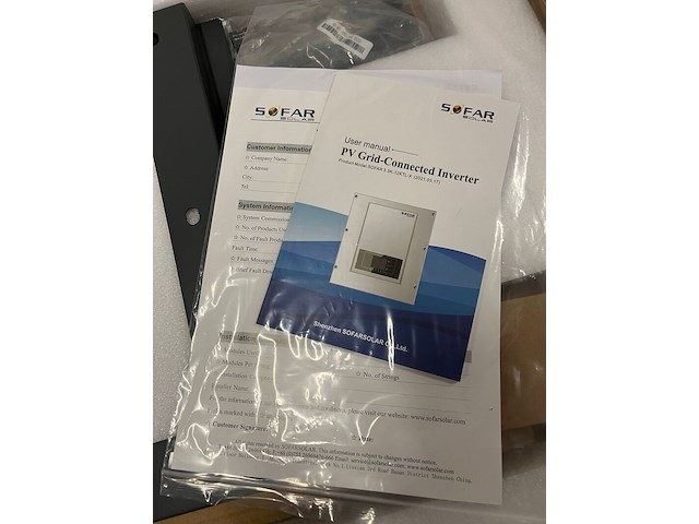 Pv grid-connected inverter sofar solar - afbeelding 2 van  6