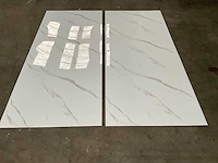Pvc 280x122 cm marmeren wandpaneel (2x) - afbeelding 2 van  7