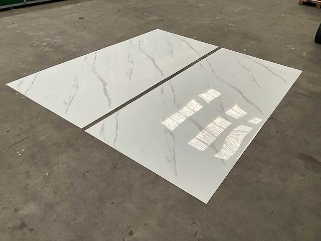 Pvc 280x122 cm marmeren wandpaneel (2x) - afbeelding 4 van  7