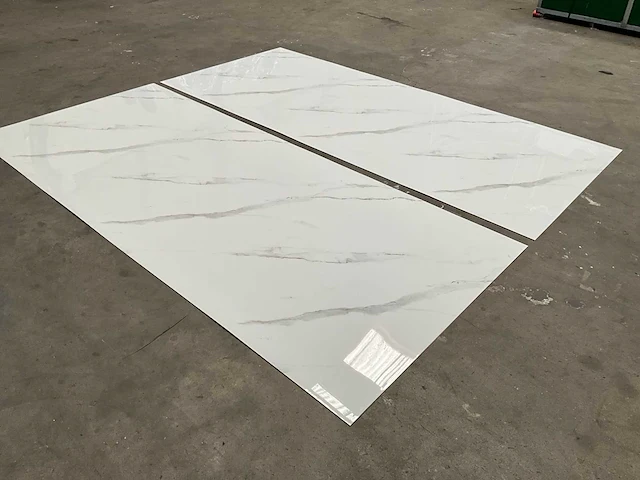 Pvc 280x122 cm marmeren wandpaneel (2x) - afbeelding 6 van  7