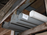 Pvc buizen in diverse diameters en lengtes. - afbeelding 1 van  3