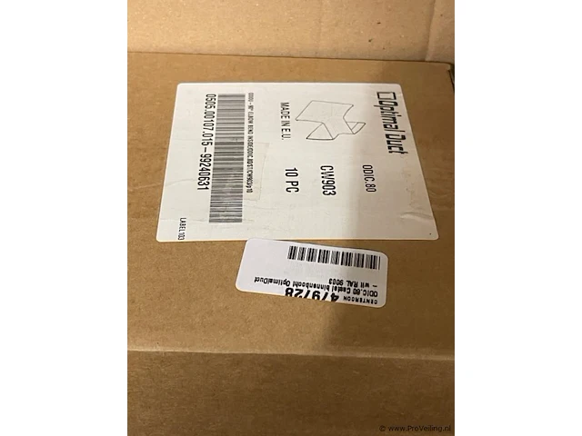 Pvc gootstukken 80 mm - afbeelding 2 van  3