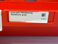 Pvc lijm verloopring 50x40 mm grijs - partij - afbeelding 3 van  3