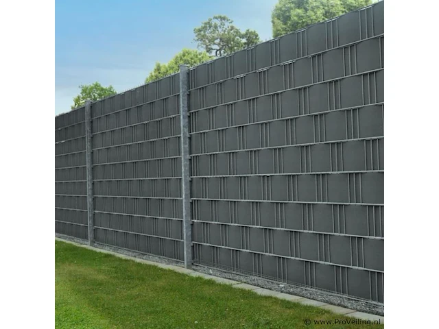 Pvc privacystrips 4 stuks - afbeelding 2 van  9