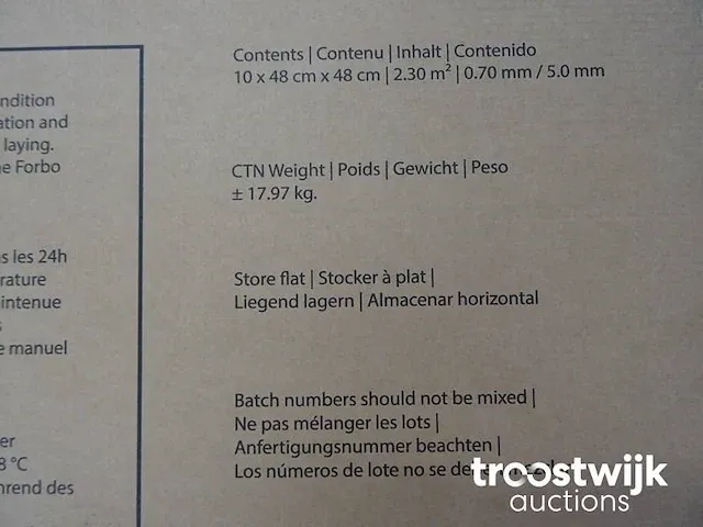 Pvc tegelvloer, ca 119 m2 - afbeelding 5 van  6