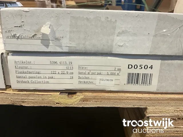 Pvc vloerdelen (ca. 35 m2) - afbeelding 7 van  7
