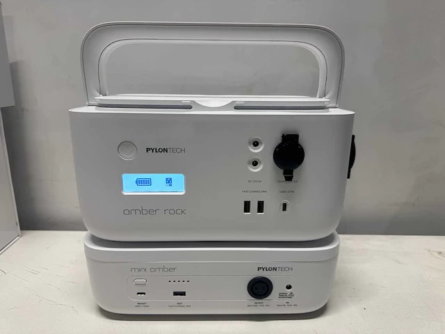 Pylontech - amber rock + mini amber - powerbank - afbeelding 1 van  16
