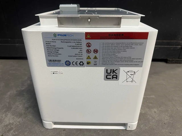 Pylontech - force-l2 fl4874m - 3.55 kwh li-ion batterij - afbeelding 5 van  5