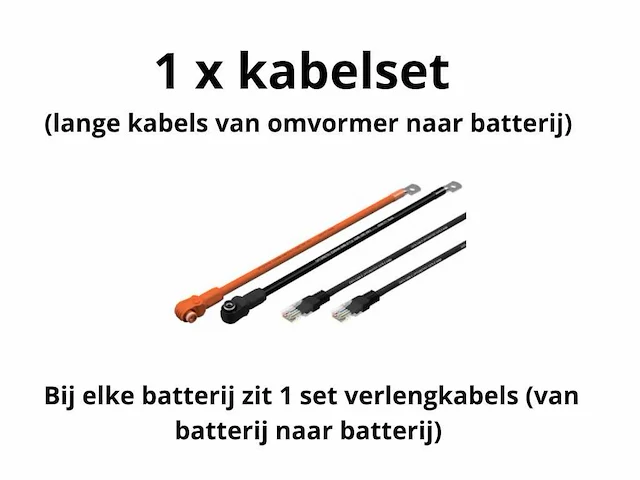 Pylontech - set van 2 batterijen van 2,4 kwh t.b.v opslag energie (totaal vermogen 4,8 kwh) - afbeelding 4 van  4