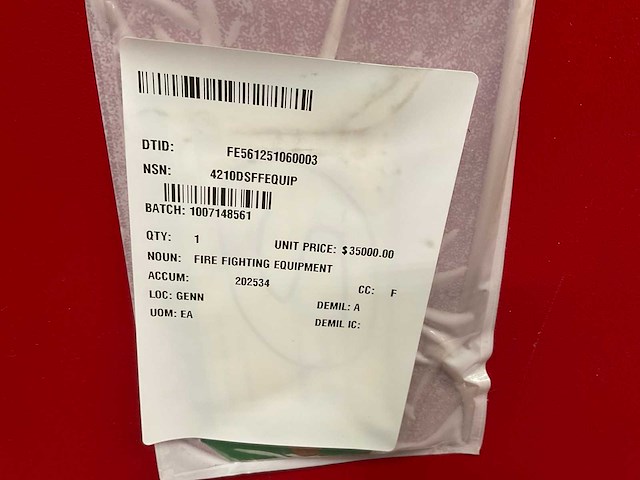Pyrolance usaf mil-l1000-cg brandweermateriaal - afbeelding 17 van  17
