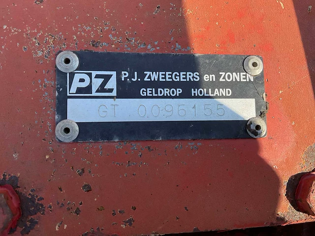 Pz 165 maaimachine - afbeelding 6 van  6