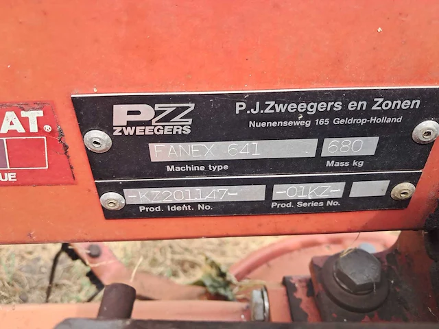 Pz zweegers fanex 641 schudder - afbeelding 5 van  5