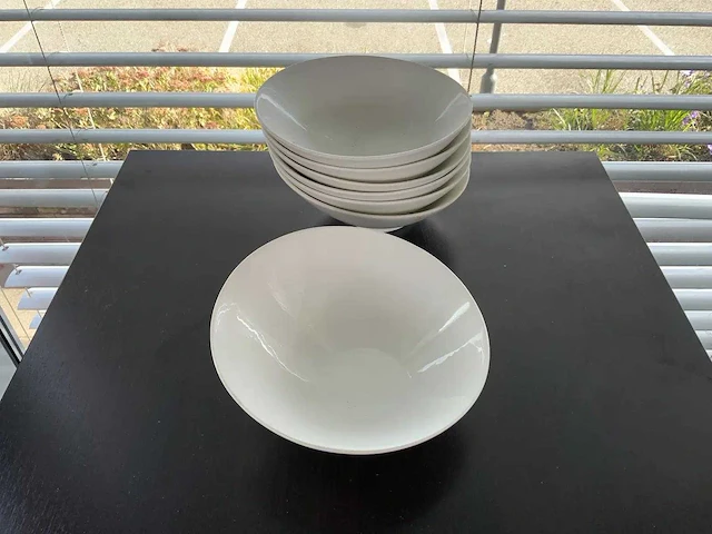 Q fine china - bord ø 24 cm (9x) - afbeelding 2 van  4
