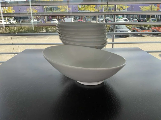 Q fine china - bord ø 24 cm (9x) - afbeelding 3 van  4