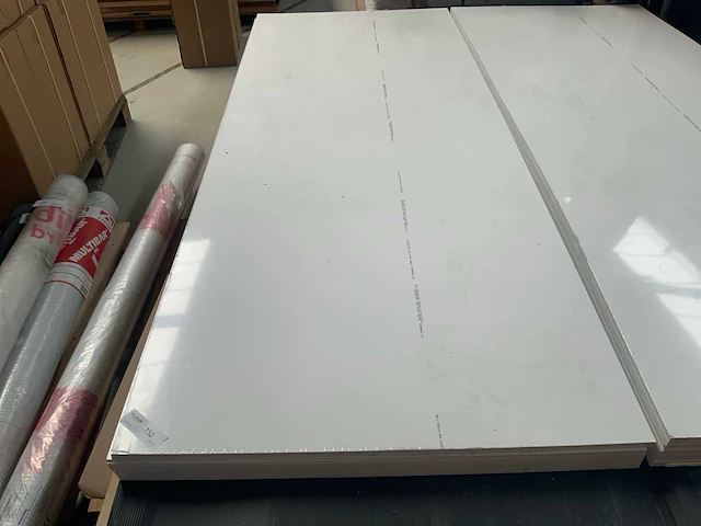 Q panel showerboard 6mm wit glossy 265x101,5 (16x) - afbeelding 1 van  3