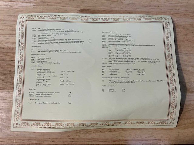Q3 - elektrische scooter met coc documenten voor nederlands kenteken - afbeelding 13 van  22