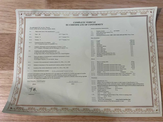 Q3 - elektrische scooter met coc documenten voor nederlands kenteken - afbeelding 11 van  22