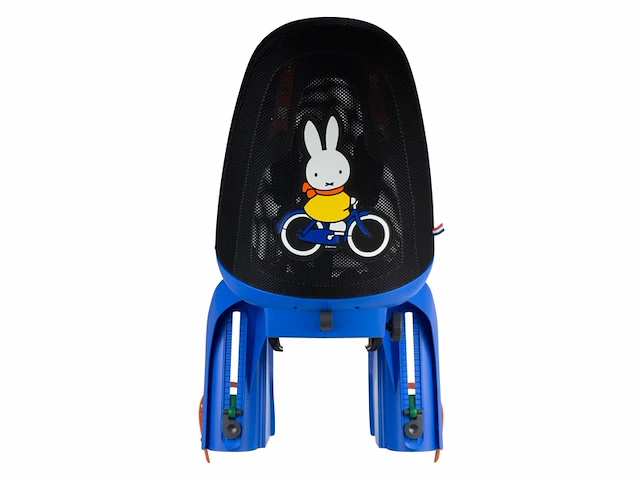 Qibbel air fietsstoeltje achter bagagedrager bevestiging nijntje blauw - afbeelding 2 van  2