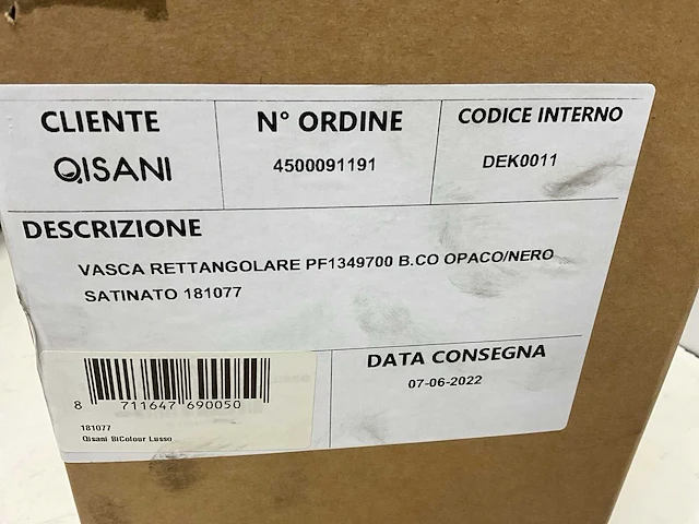 Qisani bicolour lusso waskom - afbeelding 5 van  5