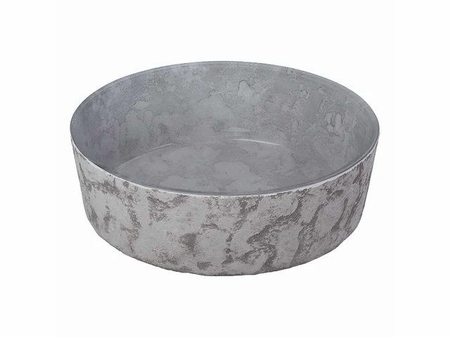 Qisani | glass design luna katino waskom | grijs - afbeelding 2 van  4