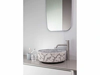 Qisani | glass design luna katino waskom | grijs - afbeelding 3 van  4