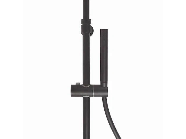Qisani | kiruna evo thermostatisch douchesysteem | zwart - afbeelding 4 van  7