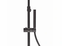 Qisani | kiruna evo thermostatisch douchesysteem | zwart - afbeelding 4 van  7
