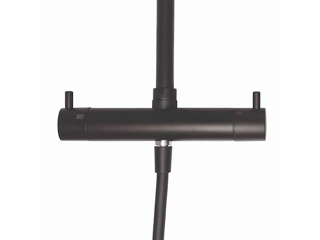 Qisani | kiruna evo thermostatisch douchesysteem | zwart - afbeelding 6 van  7