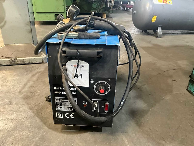 Q.j.p holland mig sga 150 elektrode lasapparaat - afbeelding 2 van  6