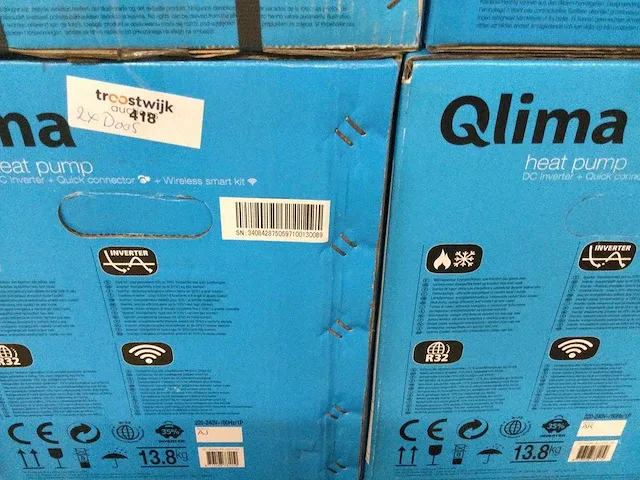 Qlima - sc5225/sc5248 - 2x binnenunit airco - afbeelding 2 van  4