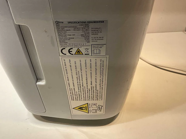 Qlima d 630 p smart luchtontvochtiger - afbeelding 3 van  3