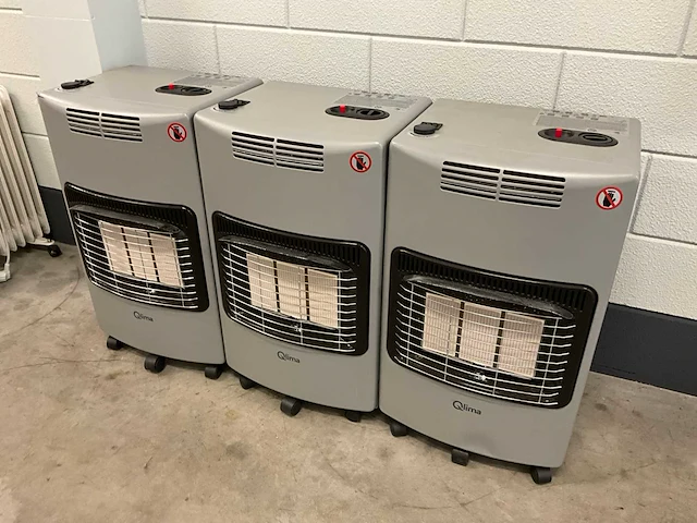 Qlima gh959rf gaskachel (3x) - afbeelding 1 van  5