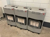 Qlima gh959rf gaskachel (3x) - afbeelding 1 van  5