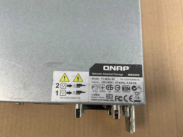 Qnap (ts-869u-rp) - 6x 2 tb seagate (st2000nm0033) network attached storage - afbeelding 5 van  8
