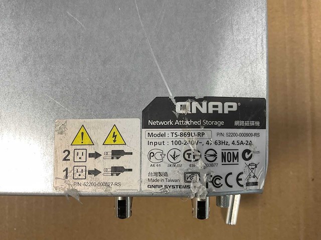 Qnap (ts-869u-rp) - 8x 2 tb seagate (st2000nm0033) network attached storage - afbeelding 9 van  9