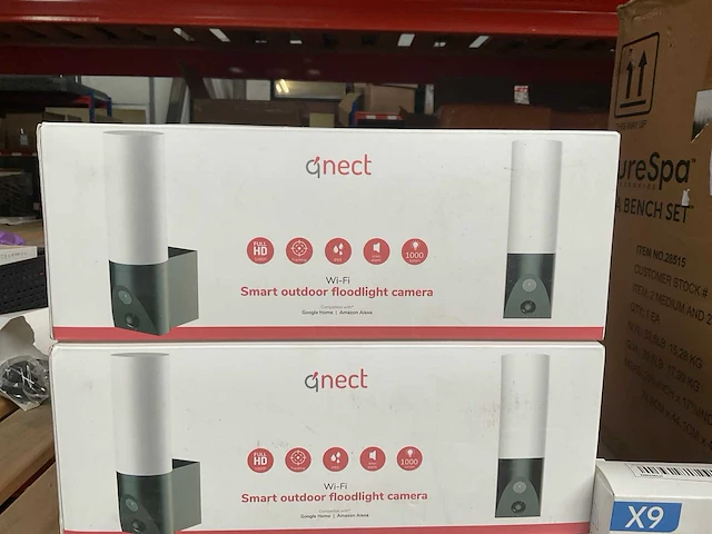 Qnect slimme buitencamera met verlichting (3x) - afbeelding 3 van  7