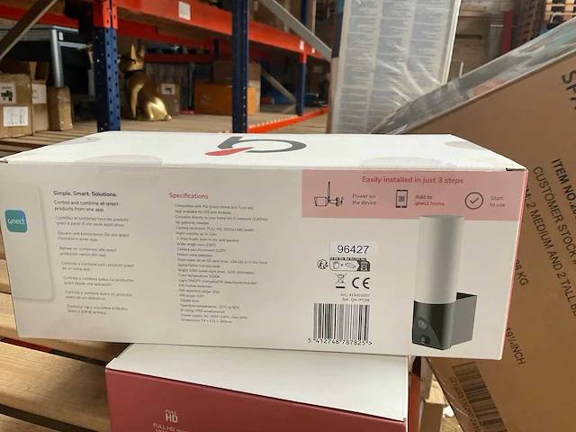 Qnect slimme buitencamera met verlichting (3x) - afbeelding 6 van  7