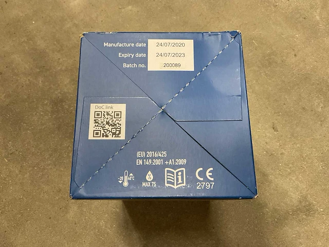 Qs ffp2 v-1087 doos á 12 stuks stofmaskers (4x) - afbeelding 3 van  3