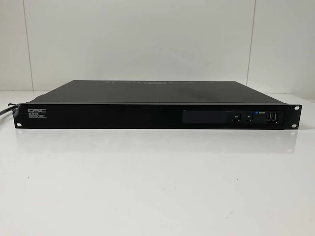 Qsc (q-sys core 110f), network + analog audio channels processor - afbeelding 1 van  7
