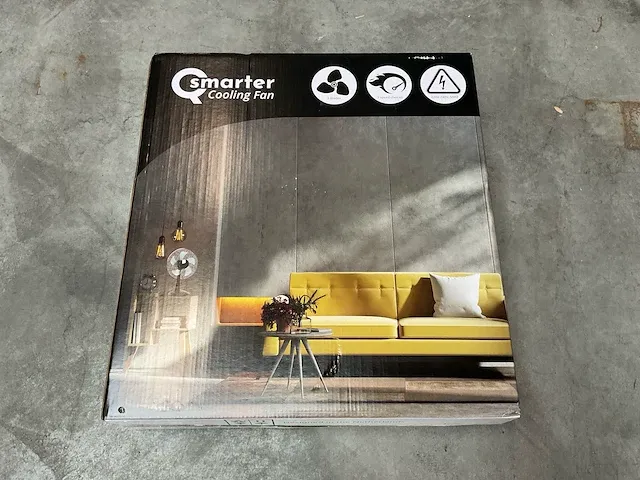 Qsmarter cooling fan qfan t tafel ventilator (143x) - afbeelding 5 van  7