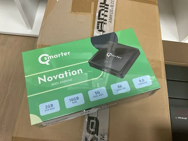 Qsmarter novation 8k ultra hd mediaspeler (9x) - afbeelding 2 van  2