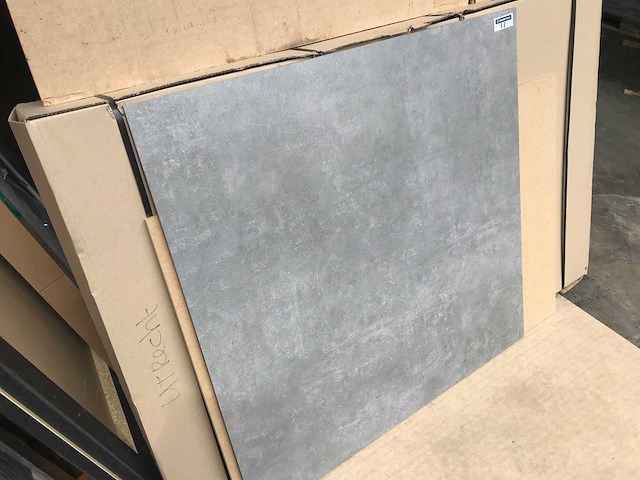 Qua granite ark antraciet mat 100x100 cm tegel 56 m² - afbeelding 3 van  4