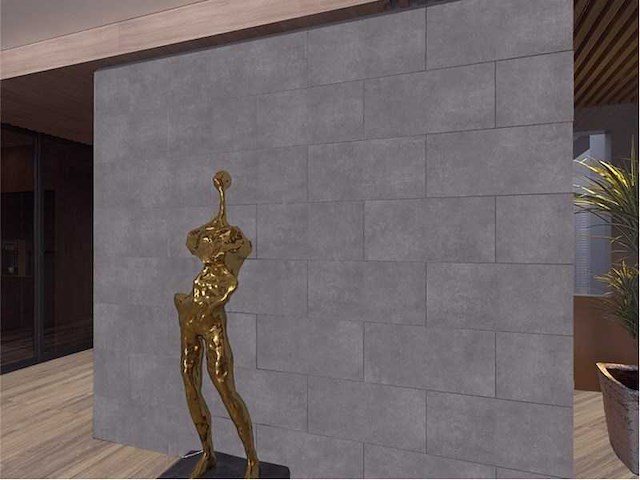 Qua granite ark antraciet mat vloertegel 60x120 cm 100,8 m² - afbeelding 3 van  6