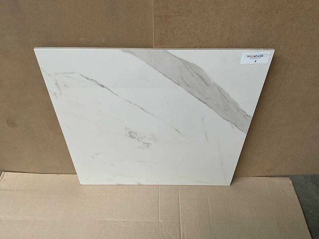 Qua granite calacatta gepolijst 60x60 cm tegel 92.,16 m² - afbeelding 9 van  10