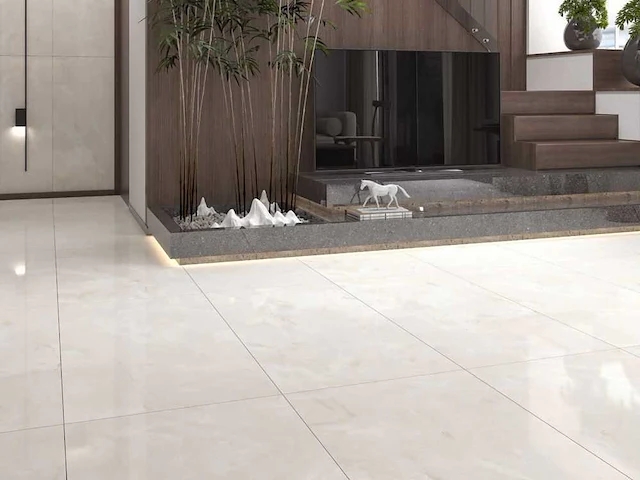 Qua granite milano perla gepolijst vloertegel 60x120 cm 64,8 m² - afbeelding 1 van  5