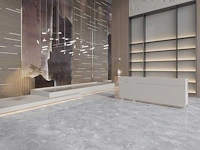 Qua granite pulpis grijs gepolijst vloertegel 100x100 cm 60 m² - afbeelding 9 van  14